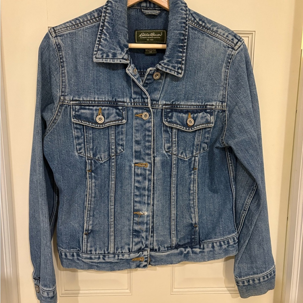 Eddie Bauer Women's Blue Denim Jacket